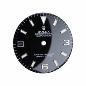 Rolex Explorer 14270 dial Schwarz