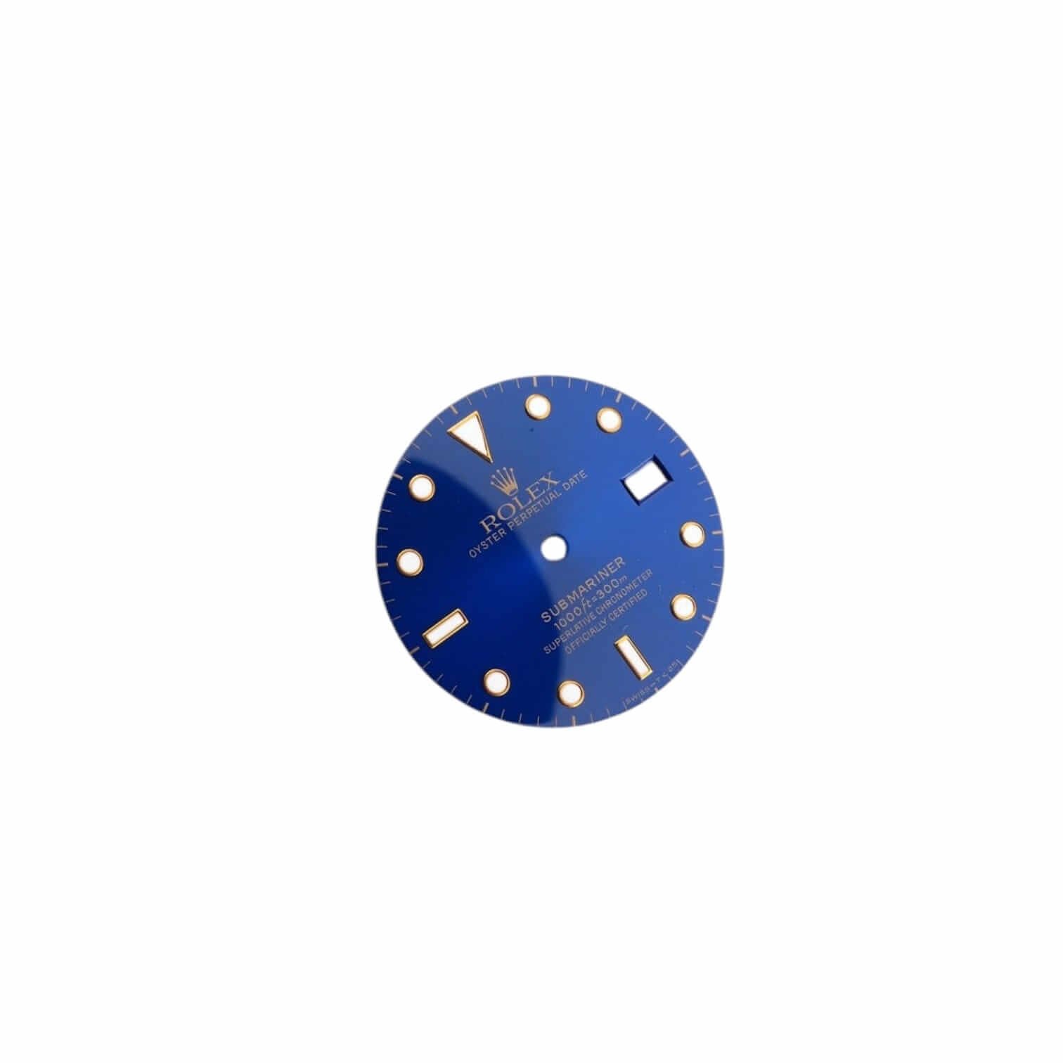 Rolex Dial Blue for Submariner 16803 | 16808 | 16613 | 16618 Tritium Rolex Dial Blue for Submariner 16803 | 16808 | 16613 | 16618 Tritium