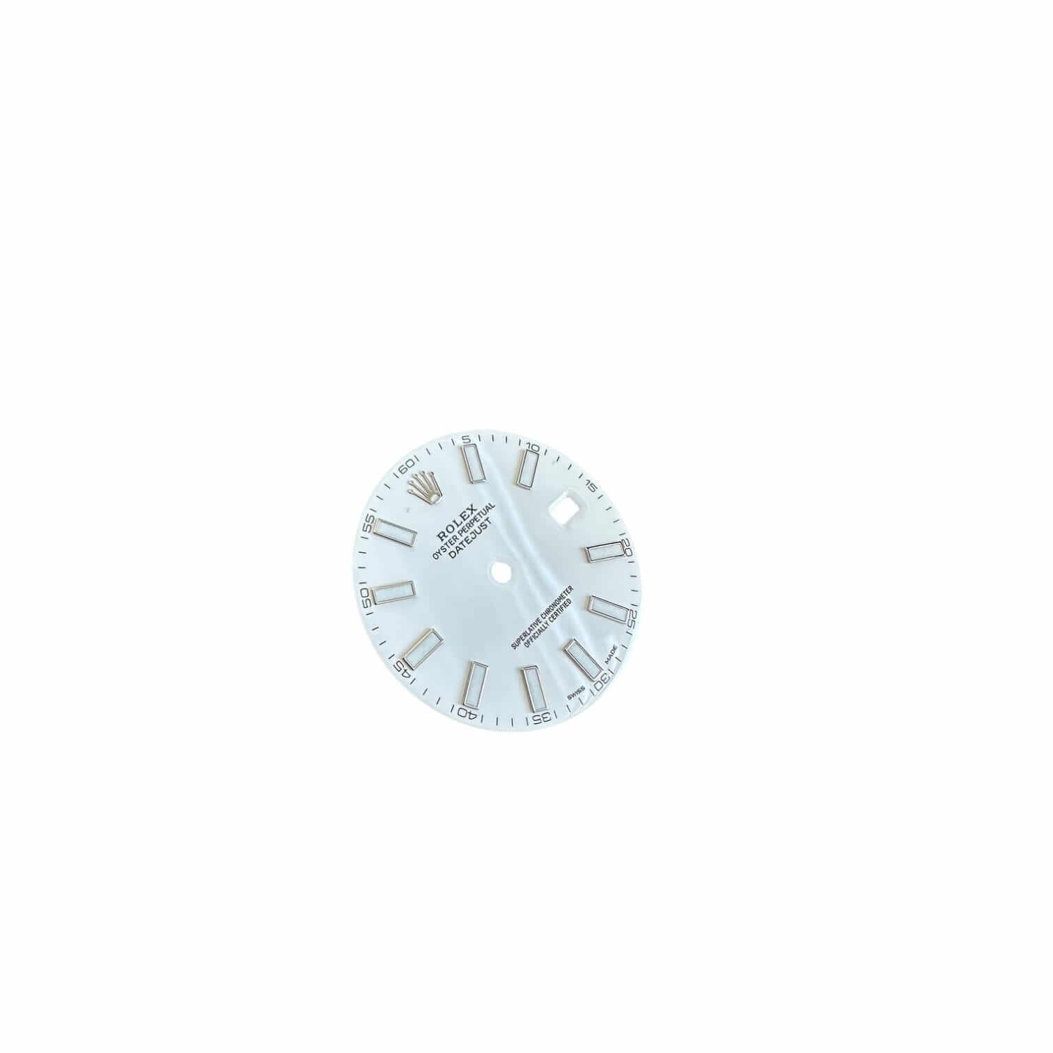 Rolex white Dial for Datejust 2 Ref. 116300 | 116334 Rolex white Dial for Datejust 2 Ref. 116300 | 116334