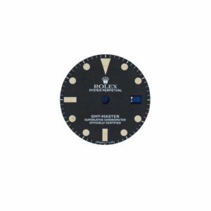 Rolex dial matte tritium for GMT-Master model Ref 1675 Patina