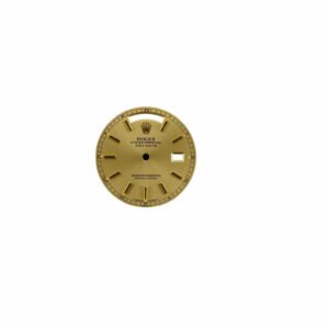 Rolex "Double Swiss" gold Dial for Day-Date 36 mm 18038 Tritium with black Index
