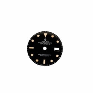 Rolex black dial for Explorer II 16570 | 16550 Tritium Patina