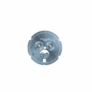 Patek Philippe blue | grey dial for 4947G 18 karat white gold