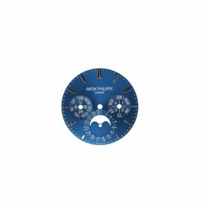 Patek Philippe Blue Dial for Perpetual Calendar 5140 Platinum