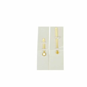 Patek Philippe NOS yellow gold Handset for Jumbo Nautilus 3700J Tritium Creme Yellow Patina