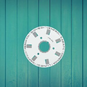 Rolex NOS Day Disc "Italian" white for calibre 3155
