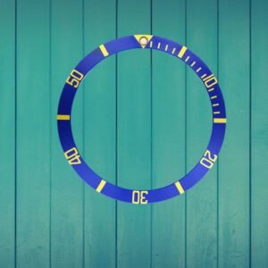 Rolex NOS Blue "MK3 MK III" Inlay | Insert for Submariner 1680/8 Yellow Gold Tritium
