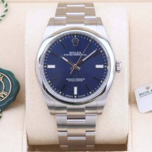 Rolex Oyster Perpetual 39 Blue 114300 Year: 2018