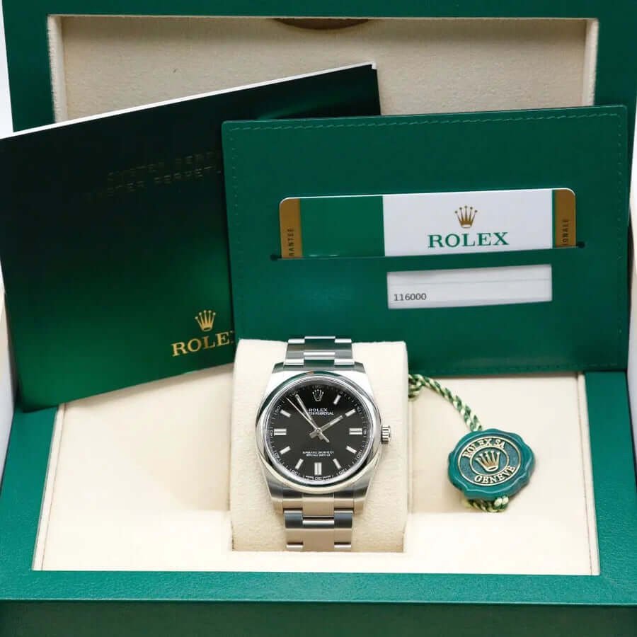Rolex Oyster Perpetual 36 Black 116000 Year: 2019 Rolex Oyster Perpetual 36 Black 116000 Year: 2019
