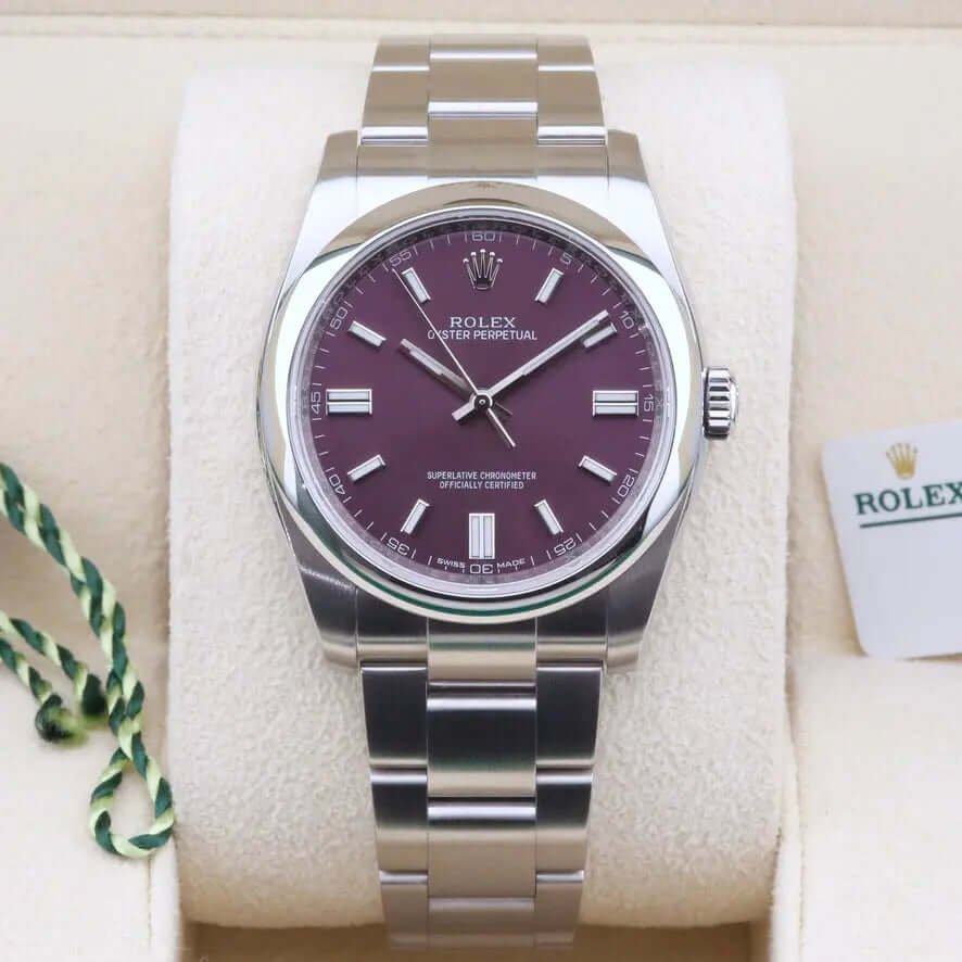 Rolex Oyster Perpetual 36 Grape 116000 Year: 2017 Rolex Oyster Perpetual 36 Grape 116000 Year: 2017