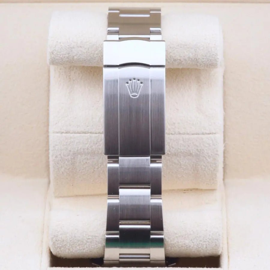 Rolex Oyster Perpetual 36 White Roman Diamond Dial 116034 Year: 2010 Rolex Oyster Perpetual 36 White Roman Diamond Dial 116034 Year: 2010