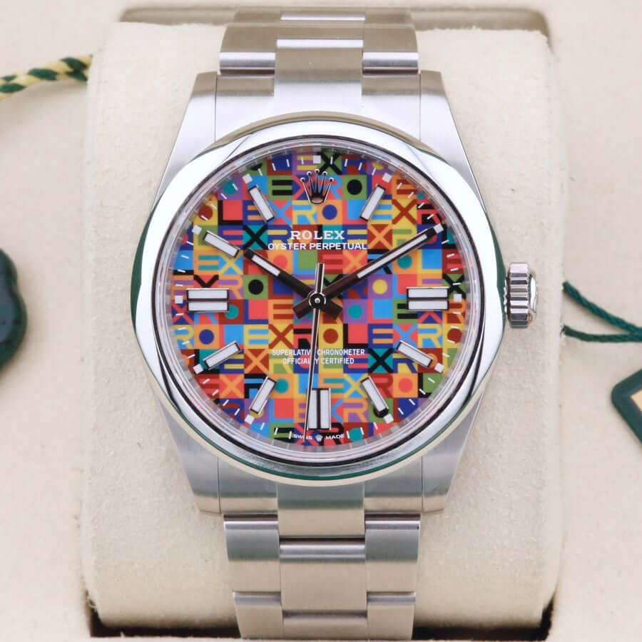 Rolex Oyster Perpetual 41 134300 Jubilee Motif 41mm 2026 Rolex Oyster Perpetual 41 134300 Jubilee Motif 41mm 2026