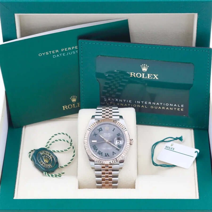 Rolex Datejust 41 Wimbledon Dial 126331 Year: 2023 Rolex Datejust 41 Wimbledon Dial 126331 Year: 2023