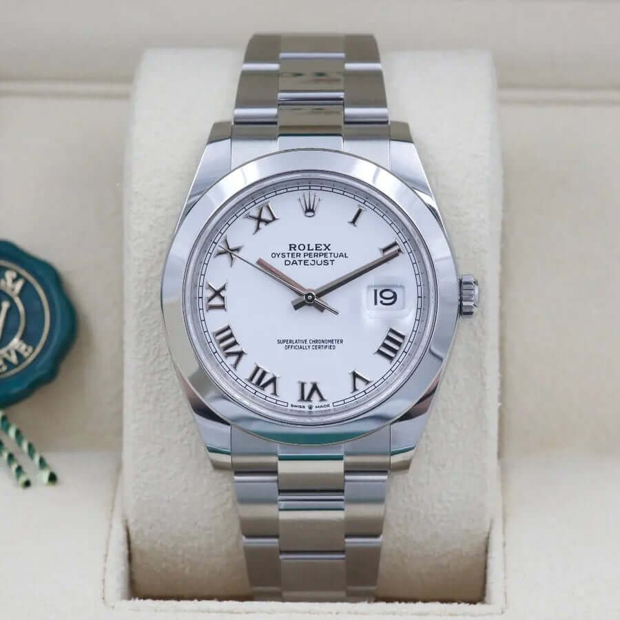 Rolex Datejust 41 White Dial 126300 Year: 2022 Rolex Datejust 41 White Dial 126300 Year: 2022