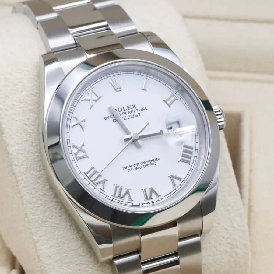 Rolex Datejust 41 White Dial 126300 Year: 2022 Rolex Datejust 41 White Dial 126300 Year: 2022