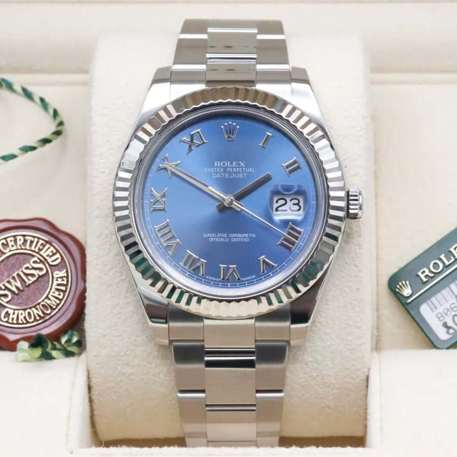 Rolex Datejust 2 Blue Azzurro Dial 116334 Rolex Datejust 2 Blue Azzurro Dial 116334