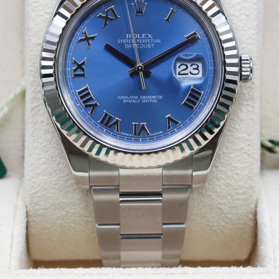 Rolex Datejust 2 Blue Azzurro Dial 116334 Rolex Datejust 2 Blue Azzurro Dial 116334
