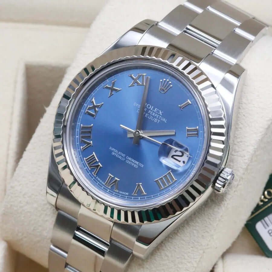 Rolex Datejust 2 Blue Azzurro Dial 116334 Rolex Datejust 2 Blue Azzurro Dial 116334