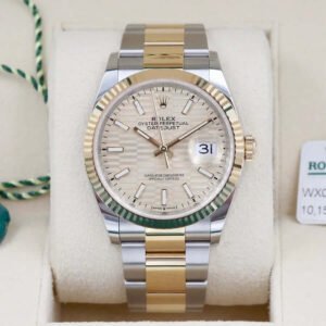 Rolex Datejust 36 Champagne Motif Dial 126233 Year: 2023