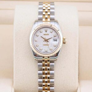 Rolex Datejust 26 Champagne Diamond Computer Dial 179173