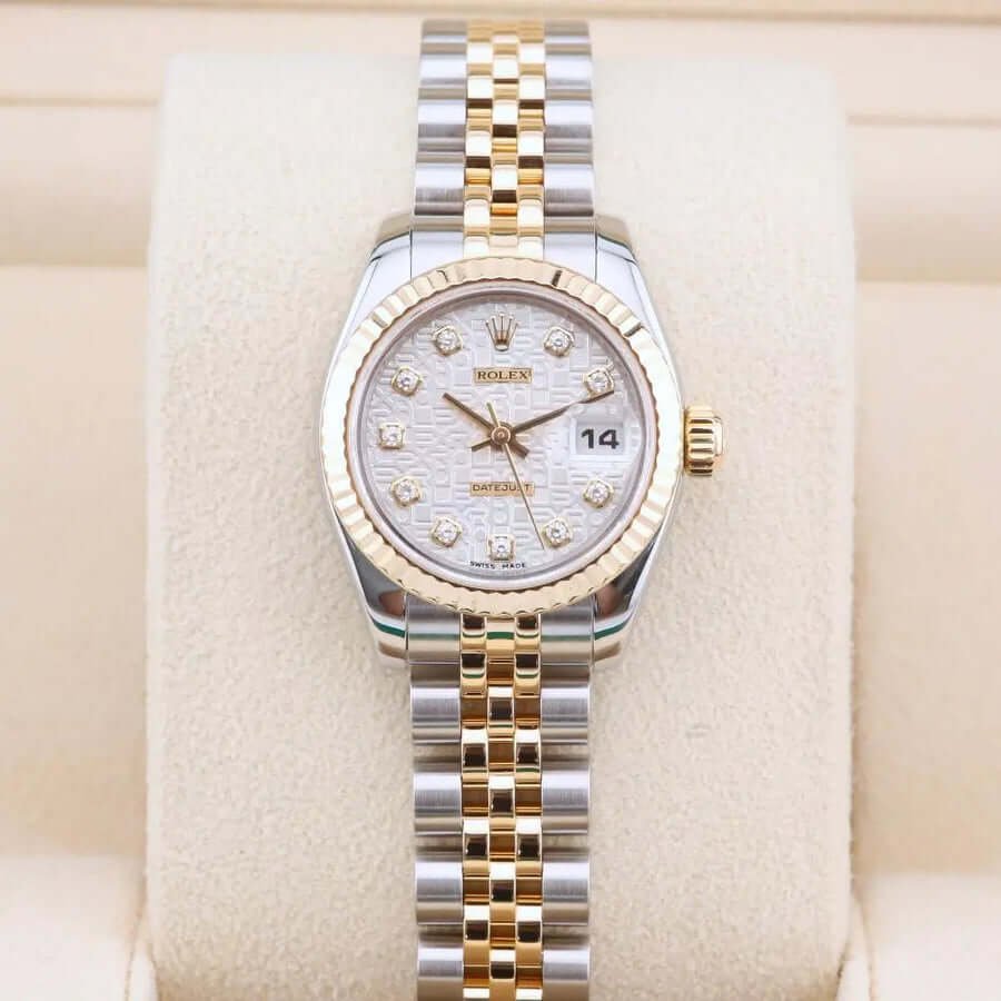 Rolex Datejust 26 Champagne Diamond Computer Dial 179173 Rolex Datejust 26 Champagne Diamond Computer Dial 179173