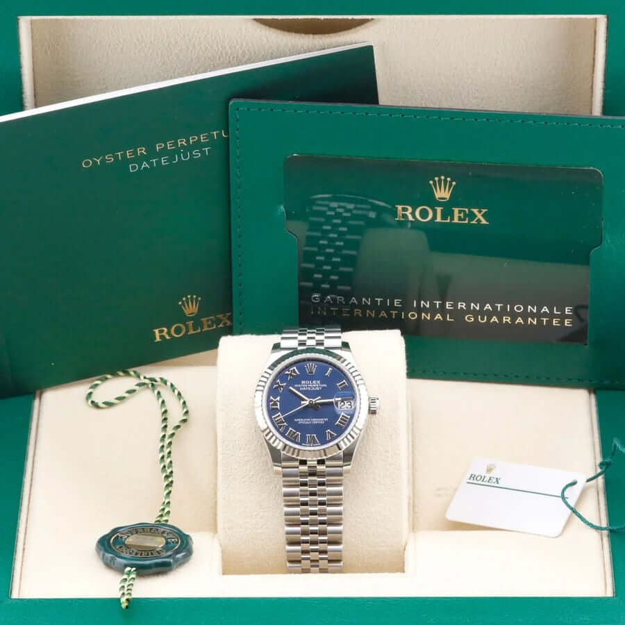Rolex Datejust 31 Blue Roman Dial 278274 Year: 2024 Rolex Datejust 31 Blue Roman Dial 278274 Year: 2024