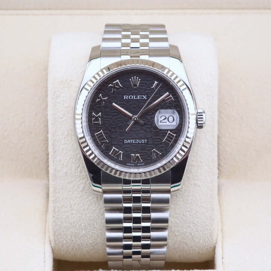 Rolex Datejust 36 Black Jubilee Dial 116234 Year: 2007 Rolex Datejust 36 Black Jubilee Dial 116234 Year: 2007