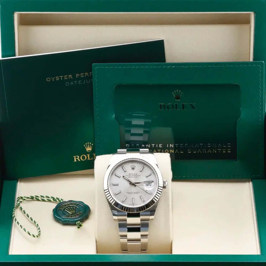 Rolex Datejust 41 Silver Dial 126334 Year: 2024 Rolex Datejust 41 Silver Dial 126334 Year: 2024