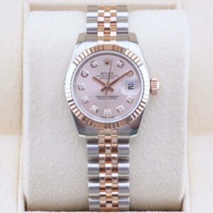 Rolex Datejust 26 Pink Diamond Dial 179171 Year: 2012