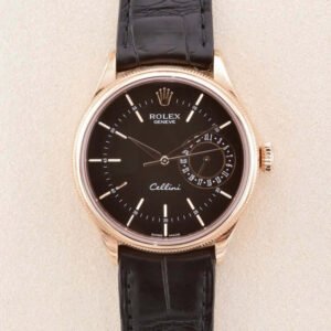 Rolex Cellini 50515 Black Guilloche Year: 2018
