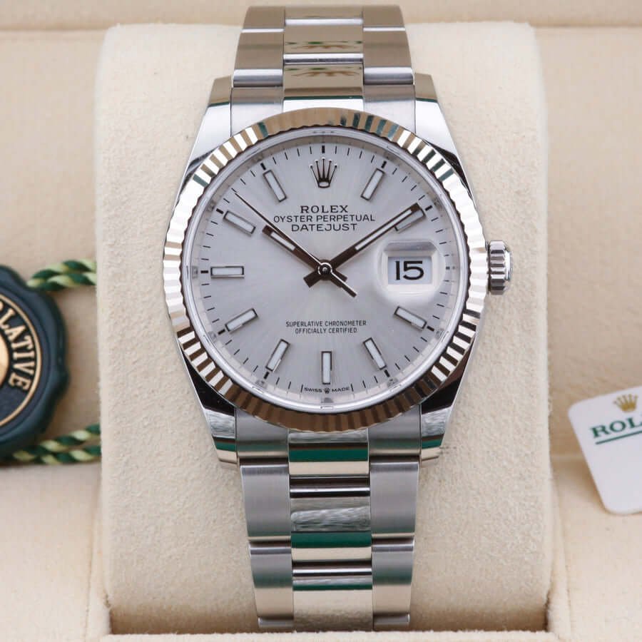 Rolex Datejust 36 126234 Silver 36mm Rolex Datejust 36 126234 Silver 36mm