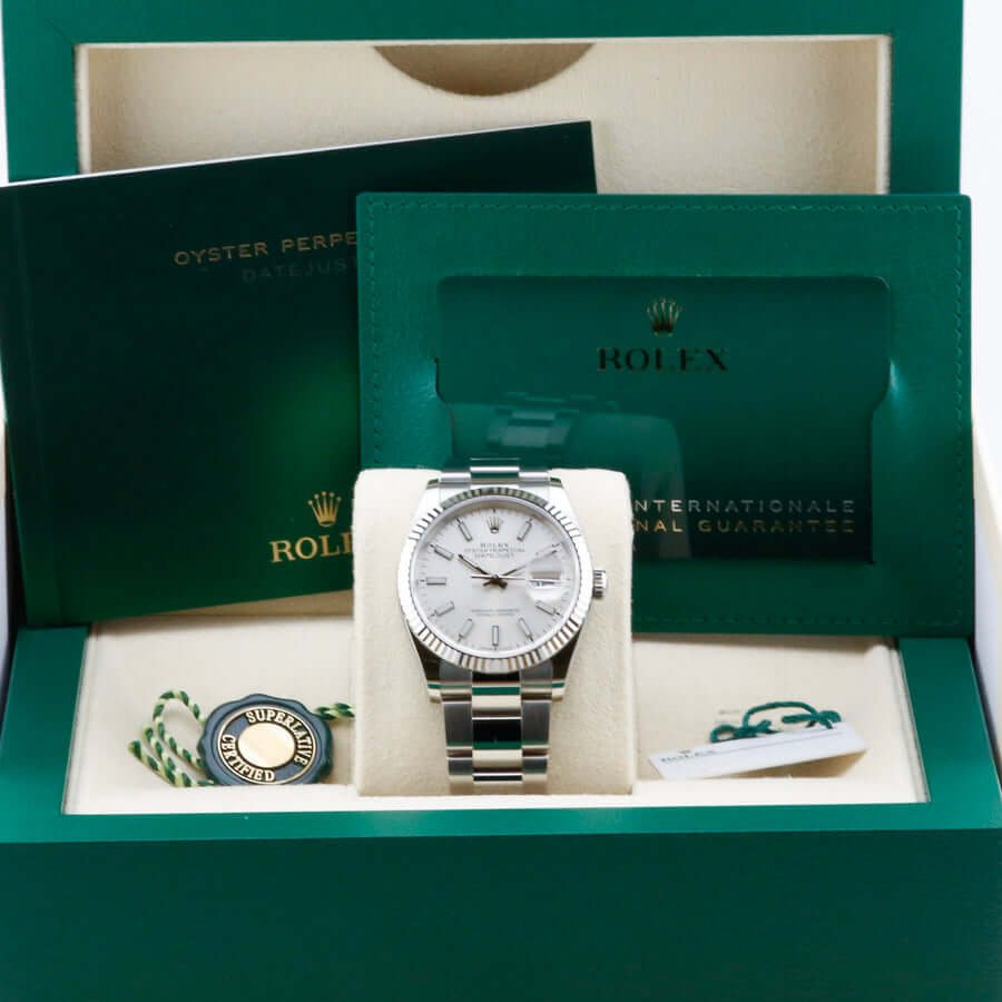 Rolex Datejust 36 126234 Silver 36mm Rolex Datejust 36 126234 Silver 36mm