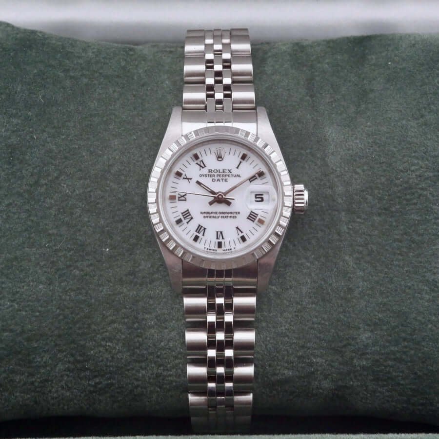 Rolex Datejust 26 69240 White Roman Numerals 26mm Rolex Datejust 26 69240 White Roman Numerals 26mm