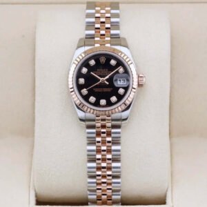 Rolex Datejust 26 179171 Black Diamond Dial 26mm