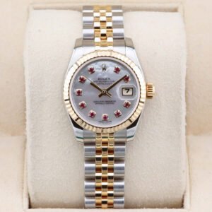 Rolex Datejust 26 179173 Ruby Mother Of Pearl 26mm