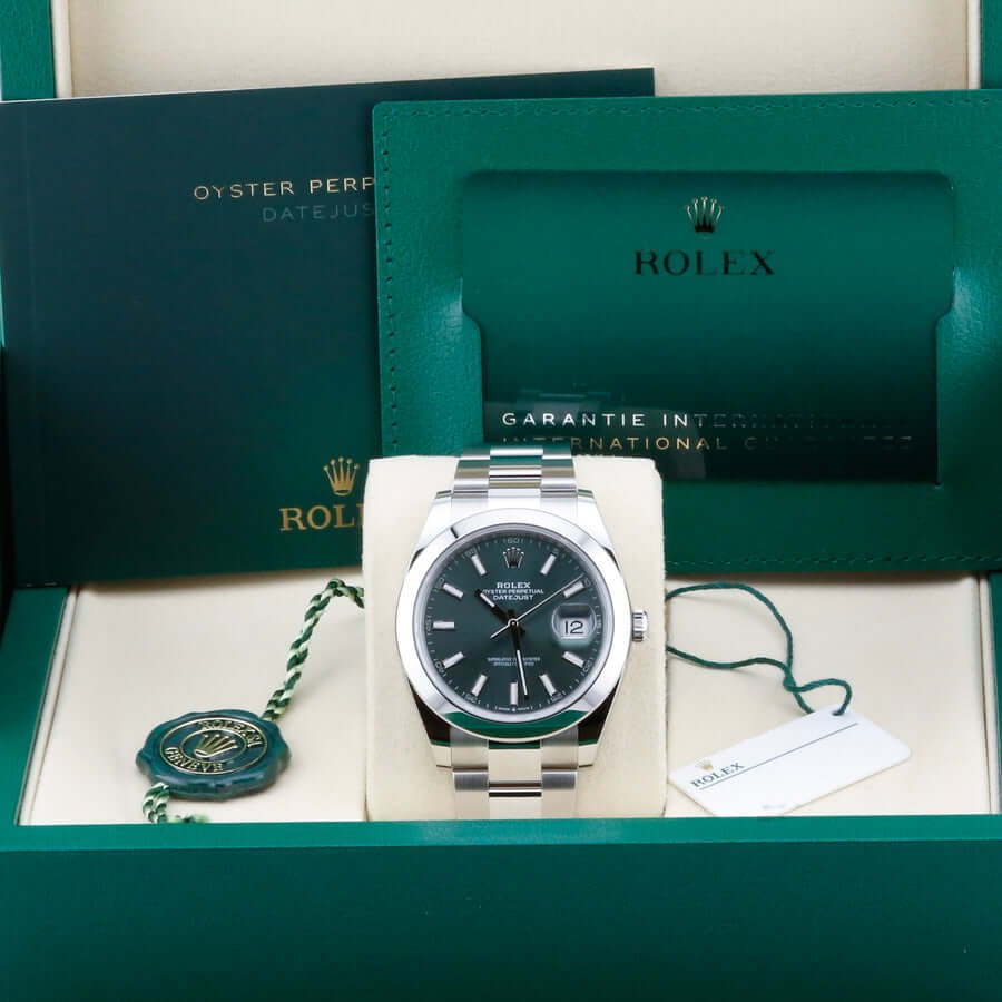 Rolex Datejust 41 126300 Mint Green 41mm Rolex Datejust 41 126300 Mint Green 41mm
