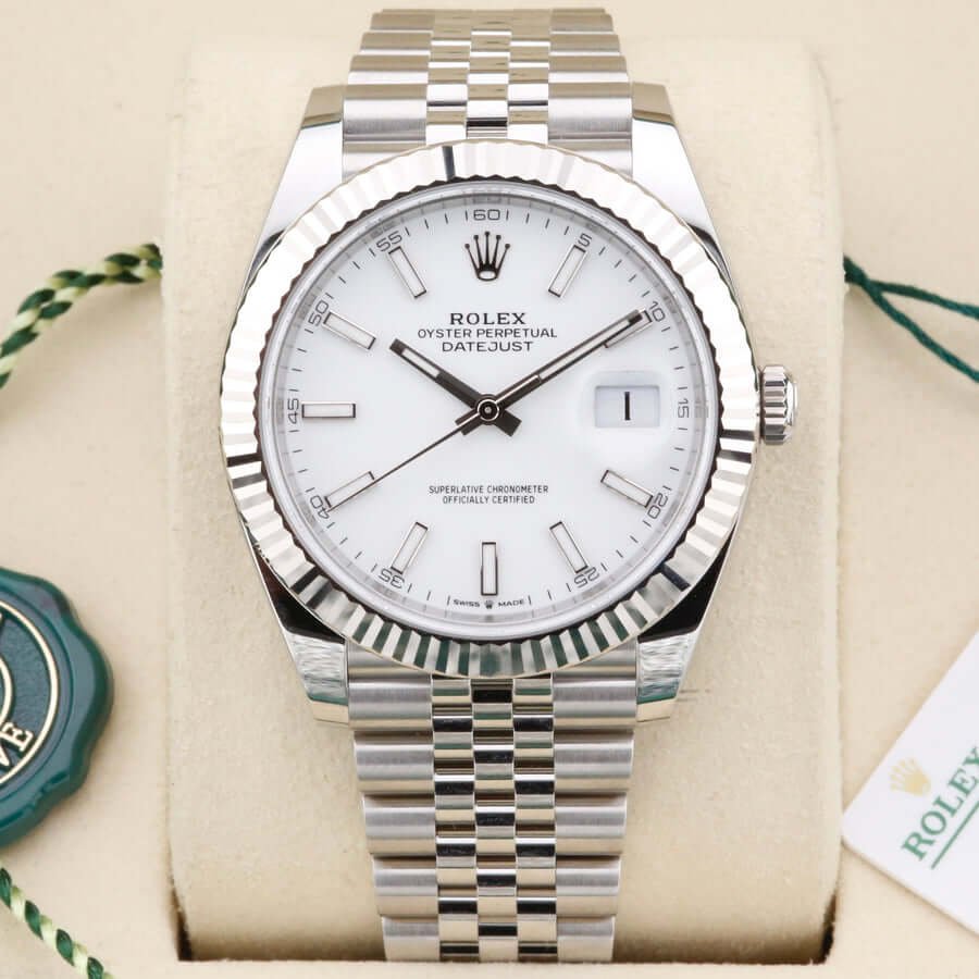 Rolex Datejust 41 126334 White 41mm Rolex Datejust 41 126334 White 41mm