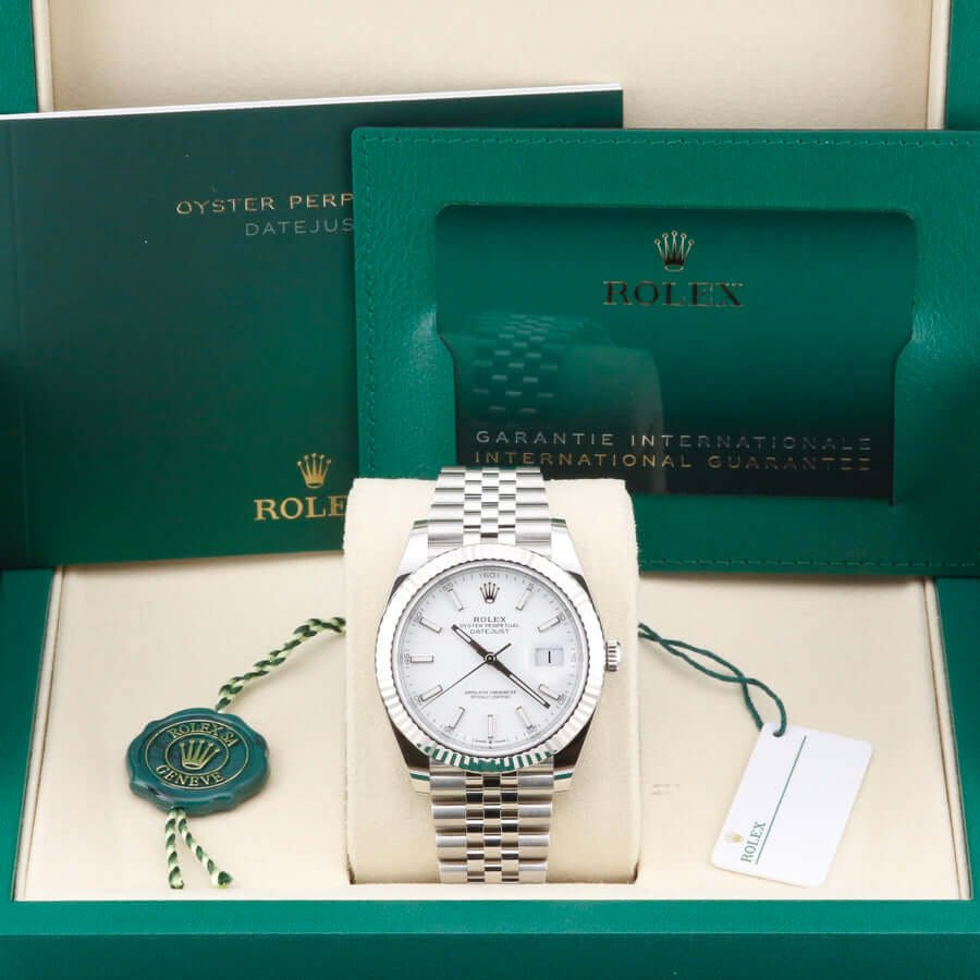 Rolex Datejust 41 126334 White 41mm Rolex Datejust 41 126334 White 41mm