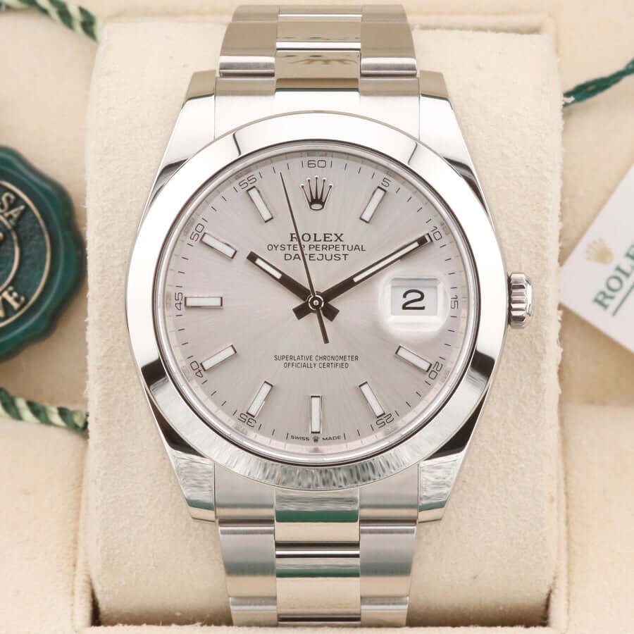 Rolex Datejust 41 126300 Silver 41mm Rolex Datejust 41 126300 Silver 41mm