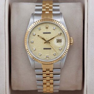 Rolex Datejust 36 16233 Champagne Jubilee 36mm