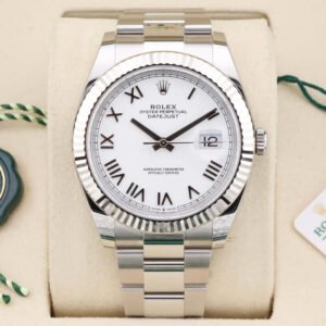 Rolex Datejust 41 126334 White Roman 41mm