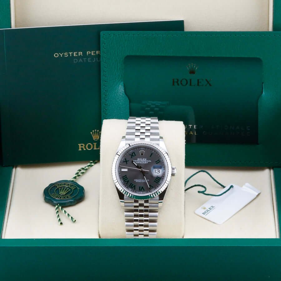 Rolex Datejust 36 126234 Wimbledon 36mm Rolex Datejust 36 126234 Wimbledon 36mm