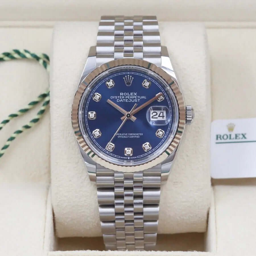Rolex Datejust 36 Blue Diamond Dial 126234 Rolex Datejust 36 Blue Diamond Dial 126234