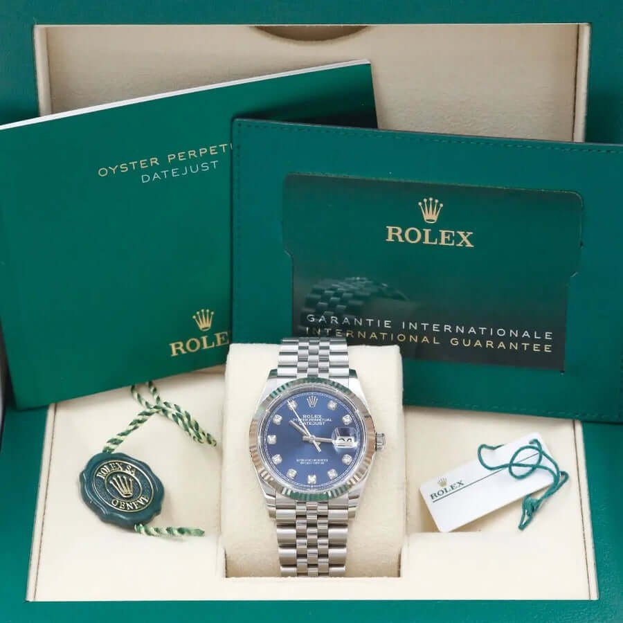 Rolex Datejust 36 Blue Diamond Dial 126234 Rolex Datejust 36 Blue Diamond Dial 126234