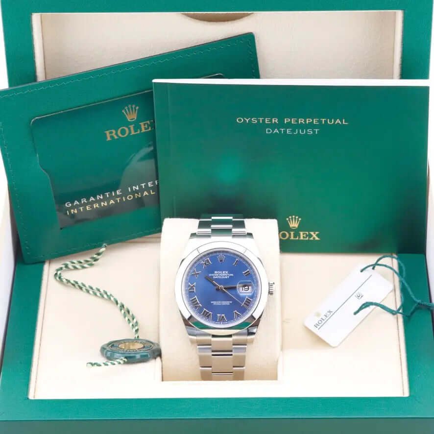 Rolex Datejust 41 Blue Azzurro 126300 Rolex Datejust 41 Blue Azzurro 126300