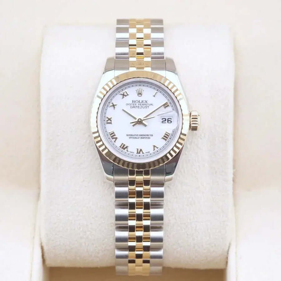 Rolex Datejust 26 White Roman Dial 179173 Rolex Datejust 26 White Roman Dial 179173