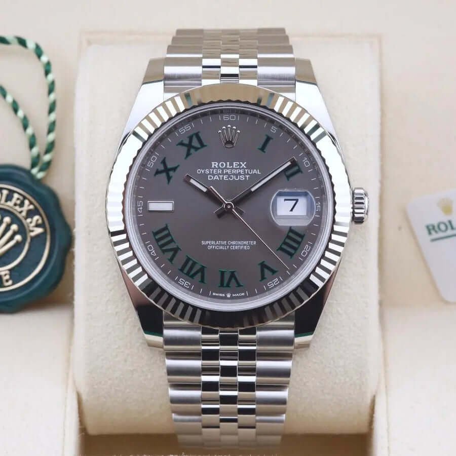 Rolex Datejust 41 126334 Wimbledon 41mm Rolex Datejust 41 126334 Wimbledon 41mm