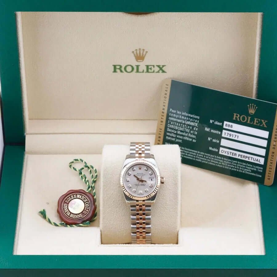 Rolex Datejust 26 Silver Diamond Dial Rolex Datejust 26 Silver Diamond Dial