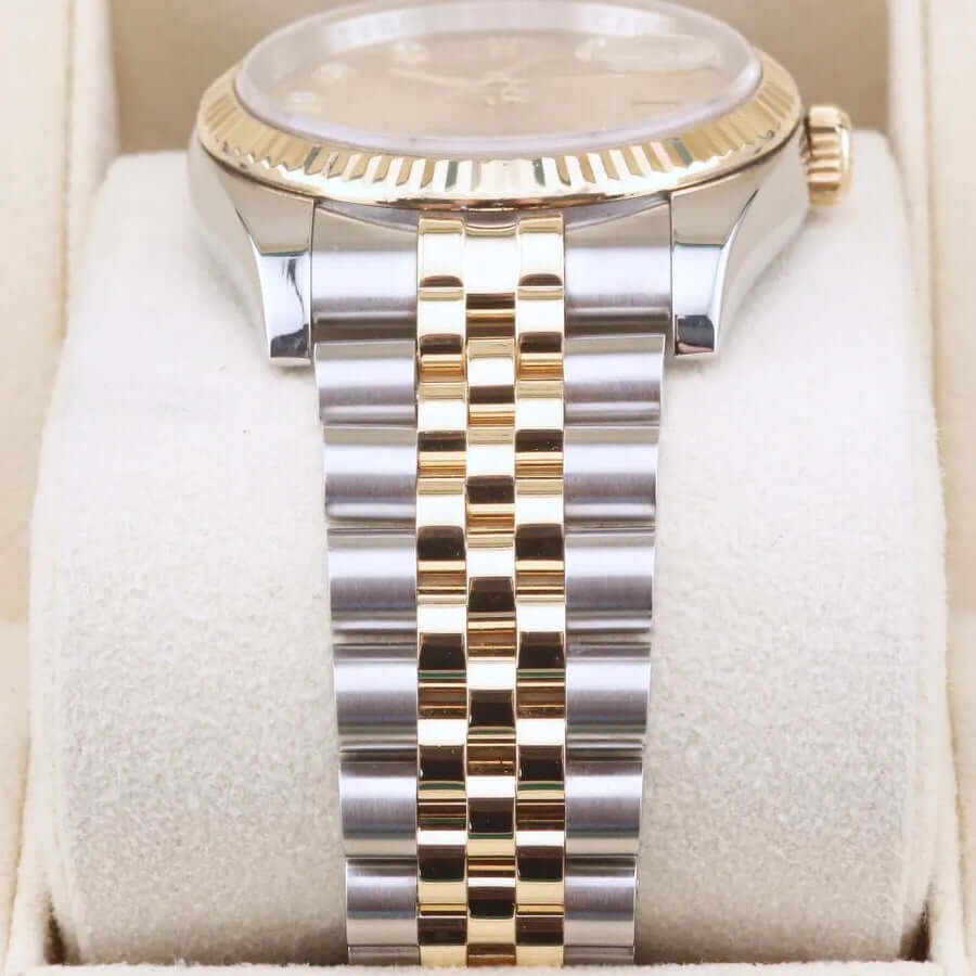 Rolex Datejust 36 Champagne Diamond Dial