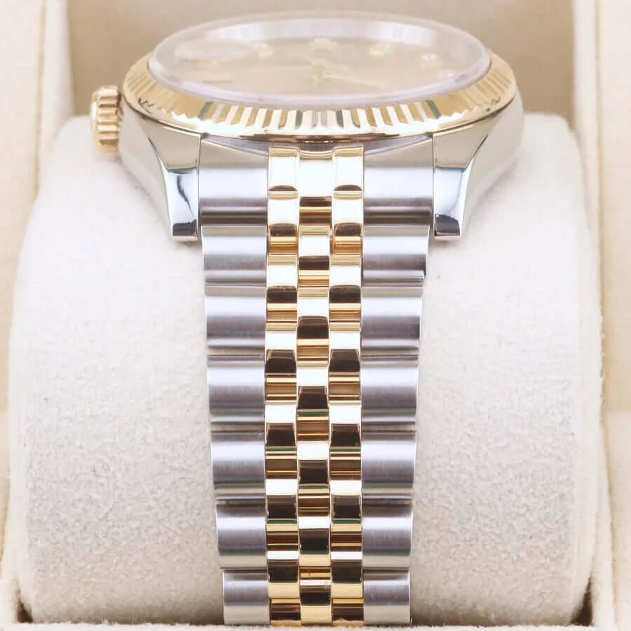 Rolex Datejust 36 Champagne Diamond Dial